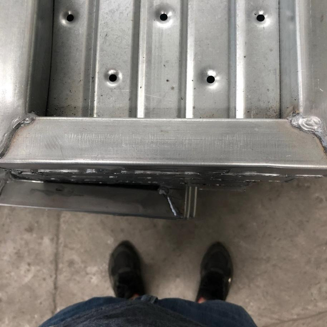 BS1139 폐쇄 된 아연 도금 스캐 폴딩 보드 보드