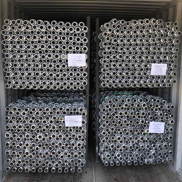 1.0m HDG Cuplock 스캐 폴딩 시스템 수직