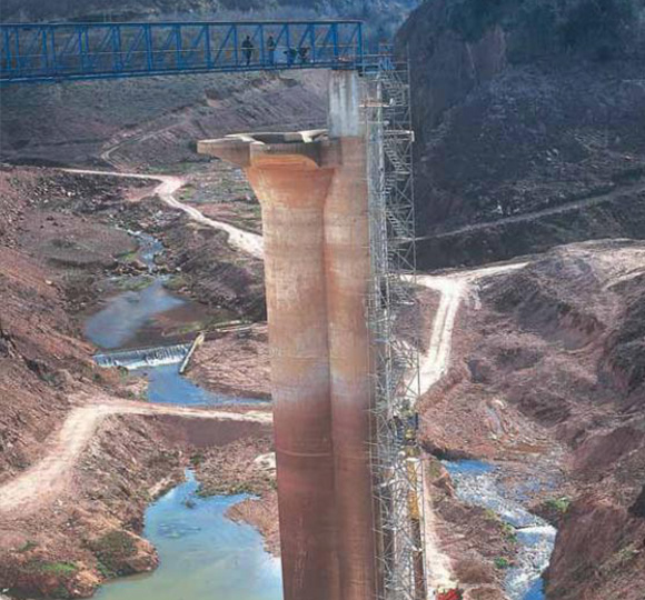 계단 타워에서 개최 된 큐 락