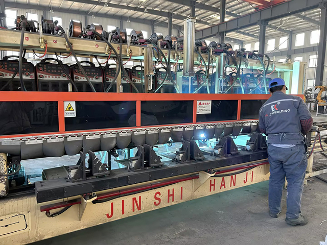 링 록 스캐 폴딩 용접