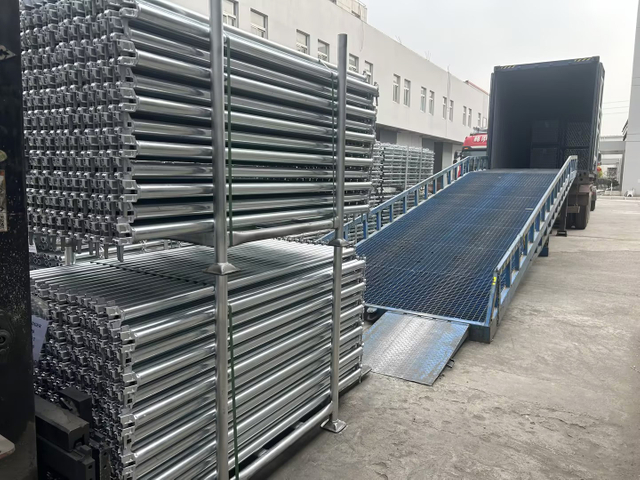 링 록 스캐 폴딩 시스템