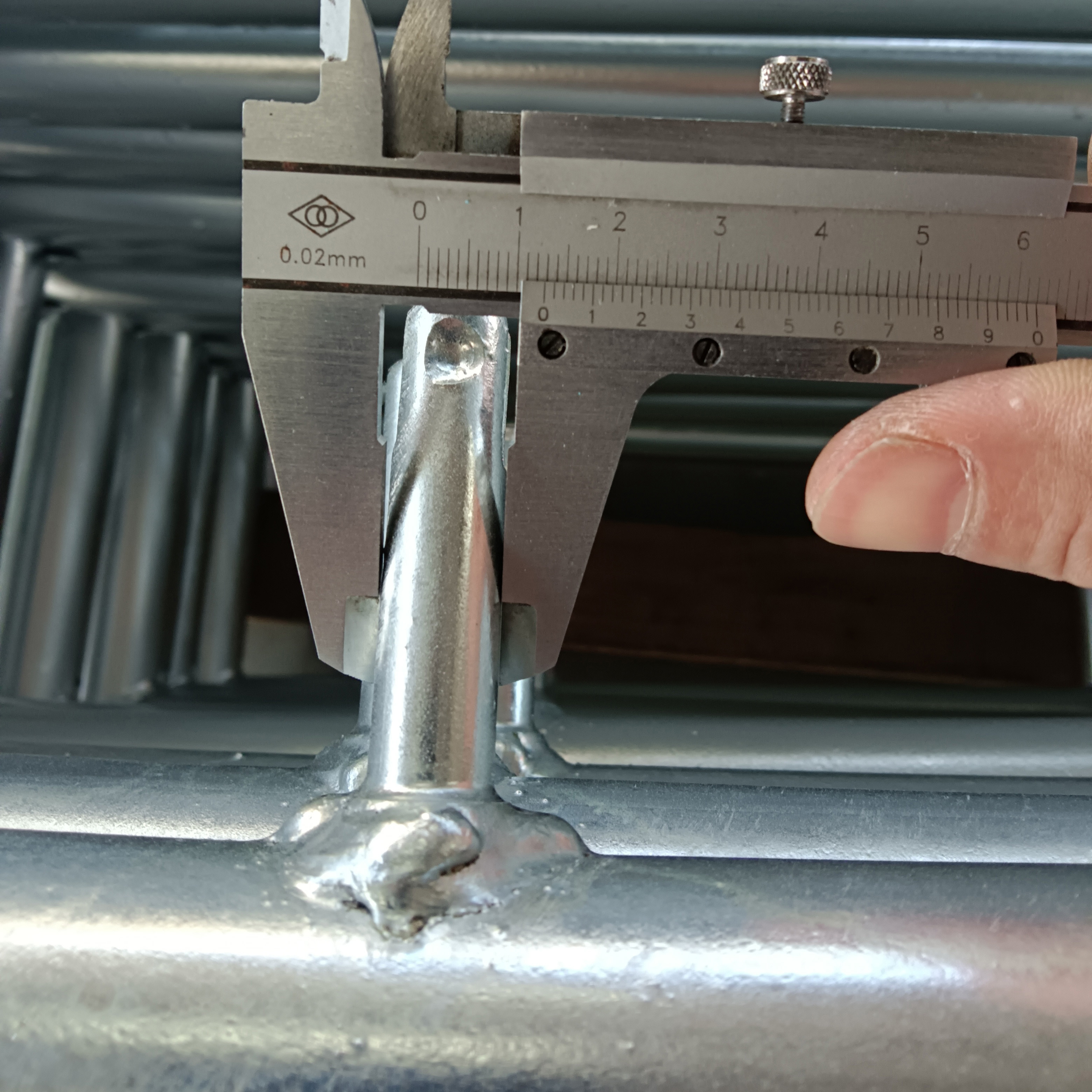 프레임 스캐 폴딩 테스트