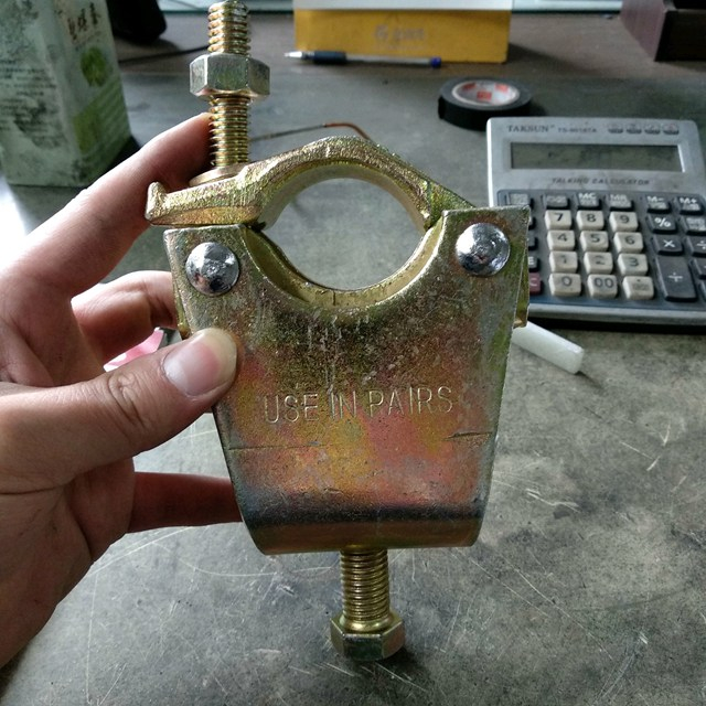 도금 스캐 폴딩 고정 대들보 위조 빔 커플러