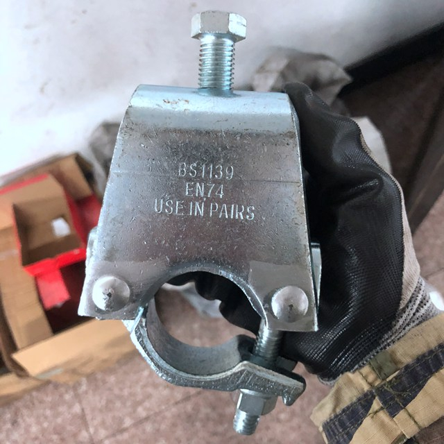 아연 도금 스캐 폴딩 고정 대들보 단조 빔 커플러