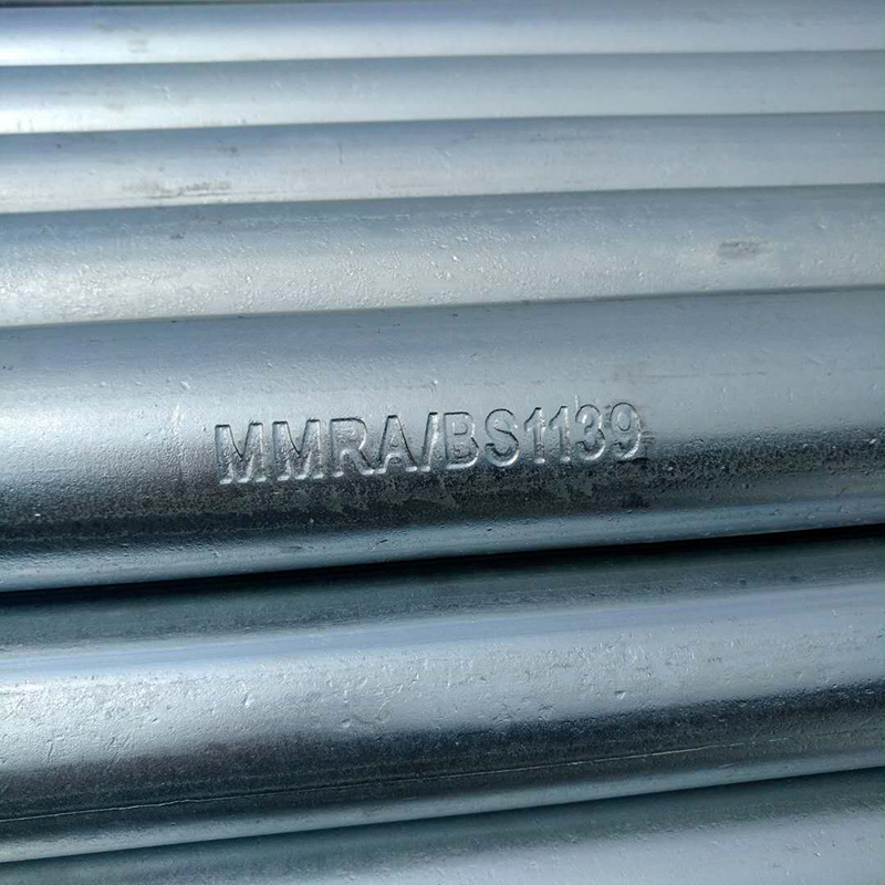 GI 스캐 폴딩 파이프