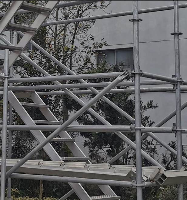 링 록 스캐 폴딩 시스템