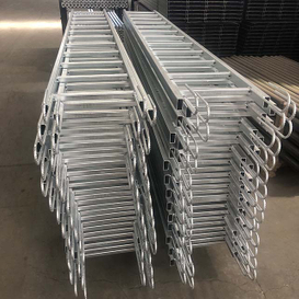 HDG 스캐 폴딩 스트레이트 스틸 원숭이 사다리