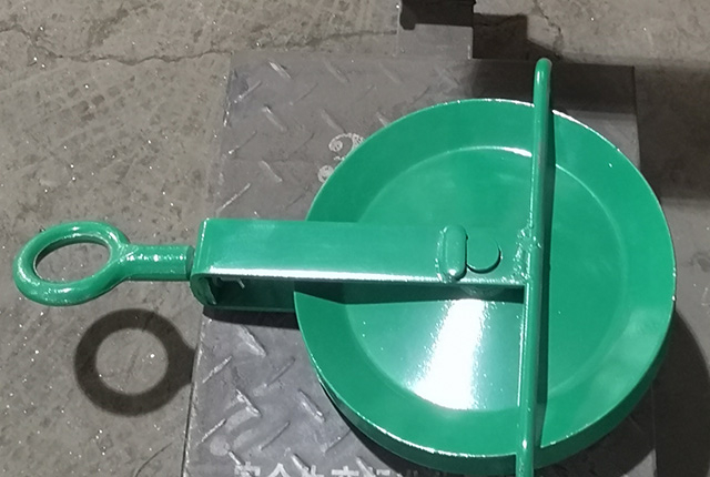 스캐 폴딩 액세서리 스캐 폴드 스틸 페인트 진 휠