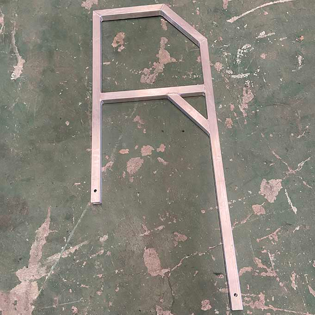 알루미늄 링 록 스캐 폴딩 계단 난간 2.0m- 상단