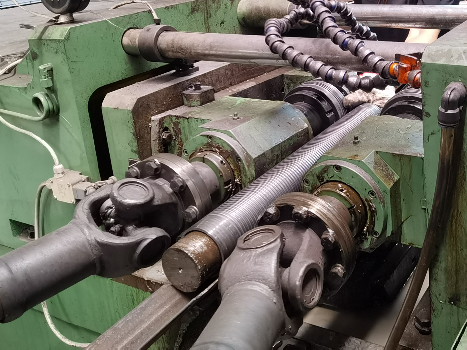 스무딩 강 파이프 가공 스레드 강관에 가공