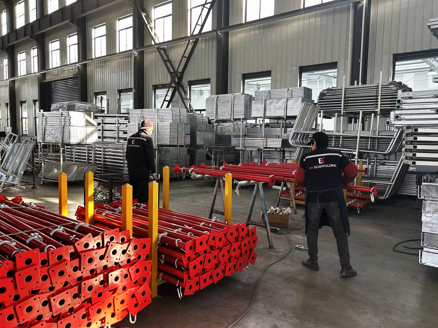 Acrow Prop 생산 공정